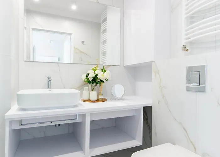 Lägenhet Whiteblue 55 Blizej Morza *